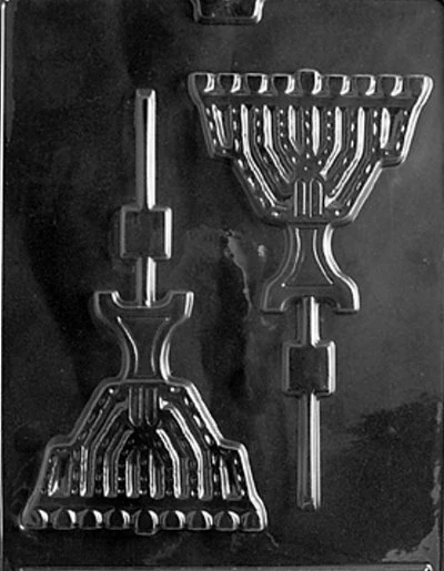 Menorah Pop Candy Mold