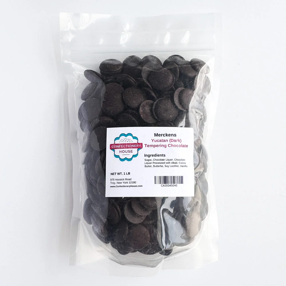 Merckens Yucatan Semi Sweet Chocolate - Tempering Chocolate