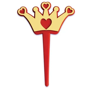 Metallic Crown Picks