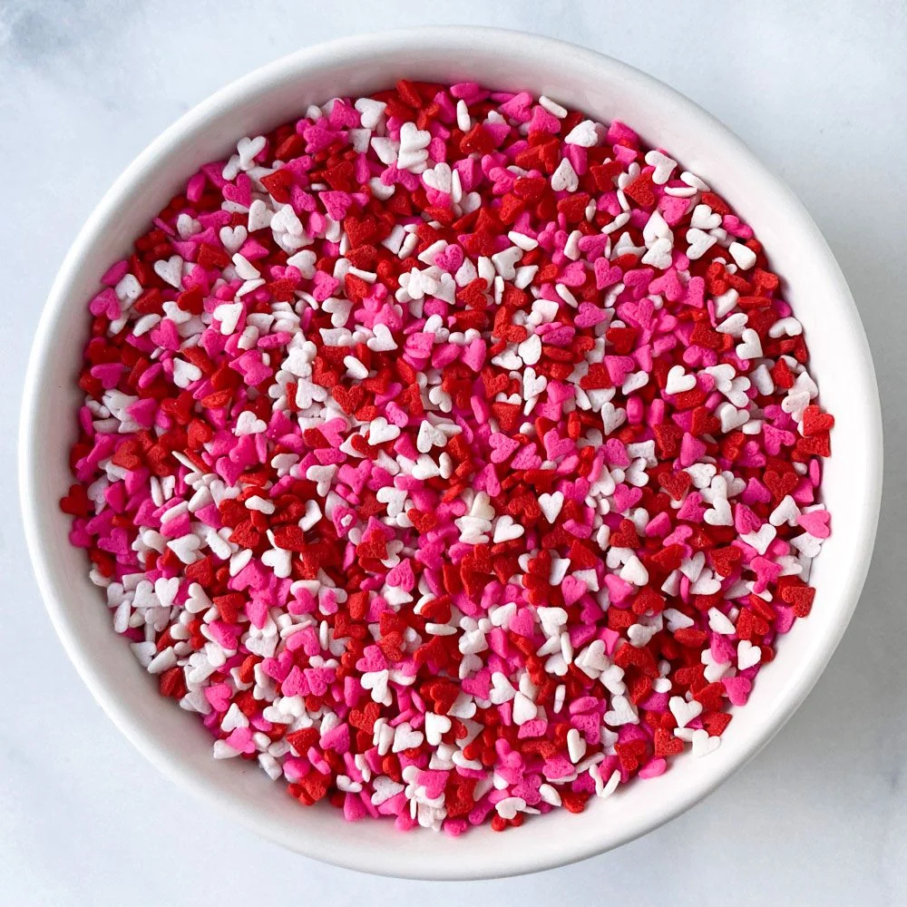 Mini Heart Sprinkles Quins