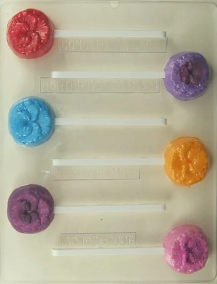 Mini Pansy Pop Candy Mold