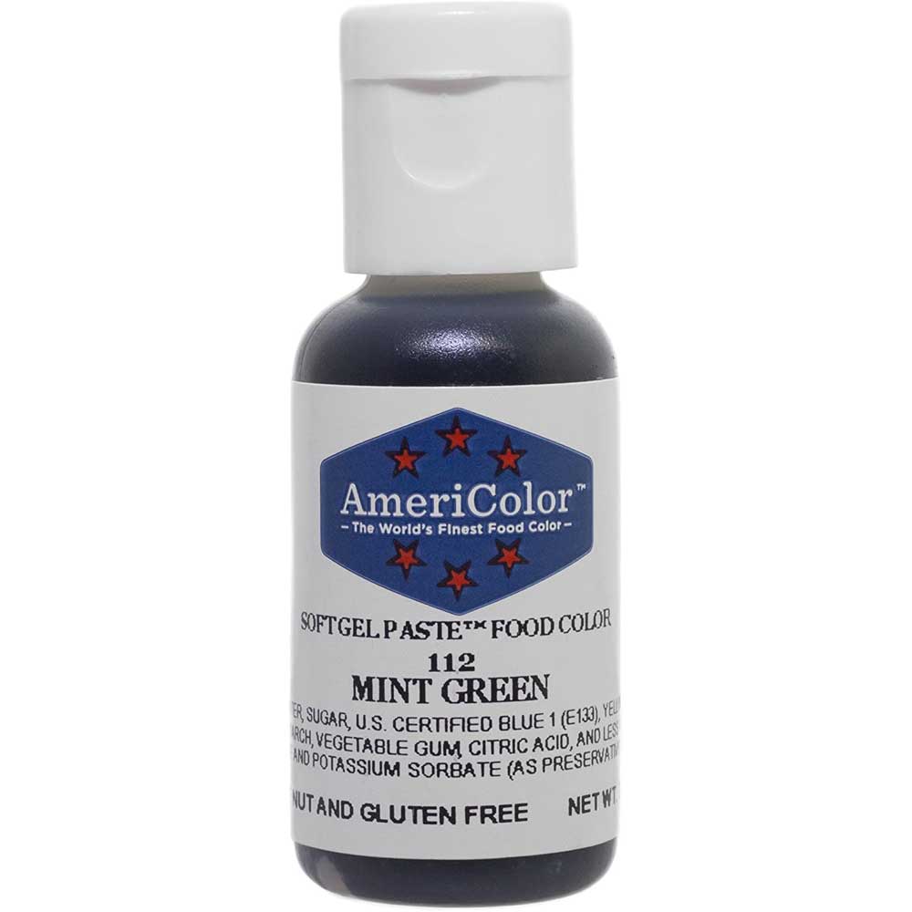 Mint Green AmeriColor Gel Paste Food Color