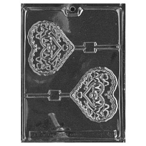 Mom Heart Lollipop Chocolate Mold