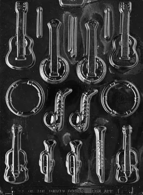 Musical Instruments Candy Mold - Image 2