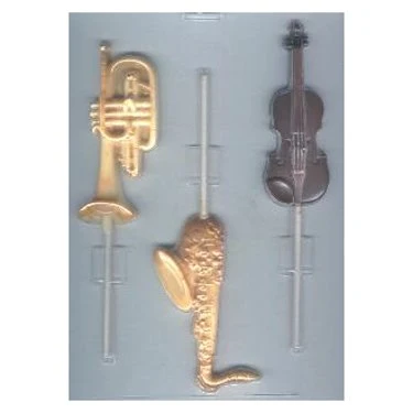 Musical Instruments Pop Candy Mold