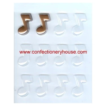 Musical Notes Candy Mold