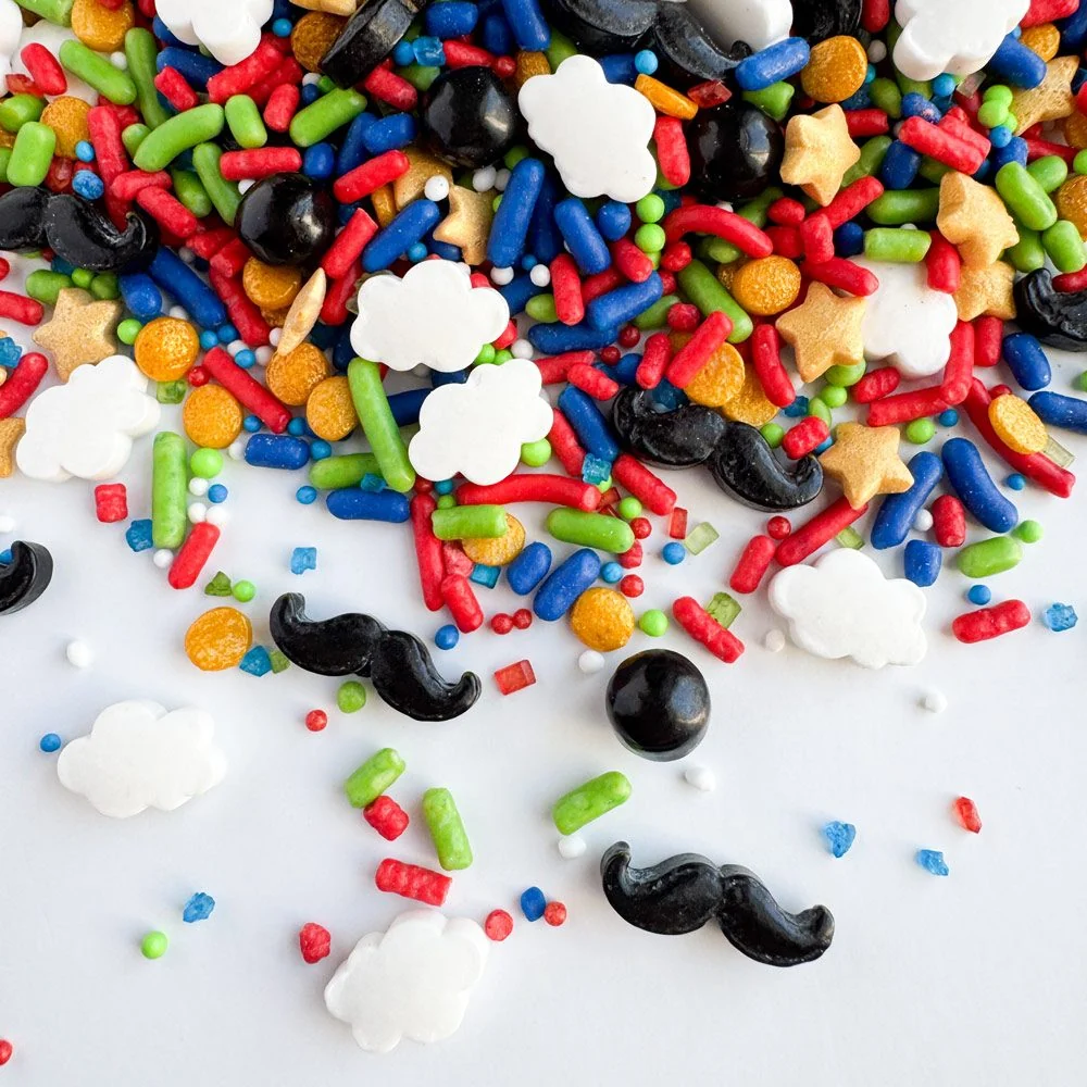 Mustache Dash Sprinkle Mix - Image 2