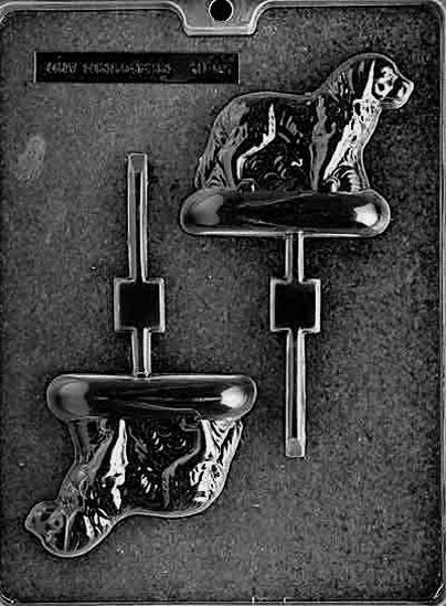 Newfoundland Dog Pop Candy Mold