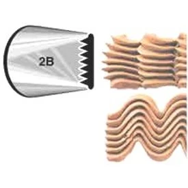 No. 2B Basketweave Decorating Tip