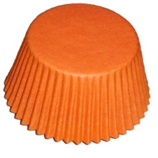 Orange Jumbo Muffin Cups