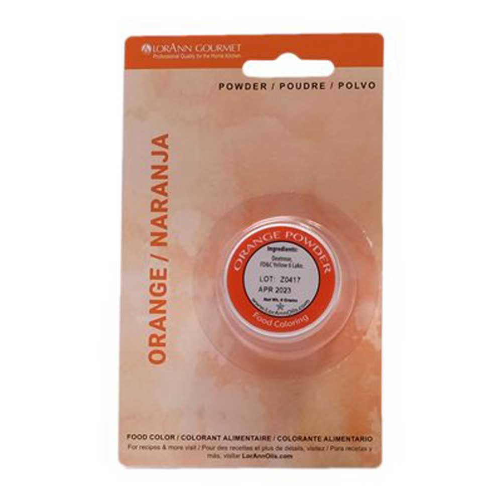 Orange Powder Food Color