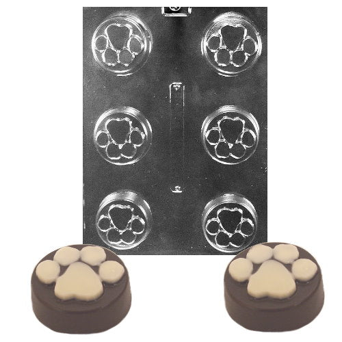 Paw Print Cookie Mold