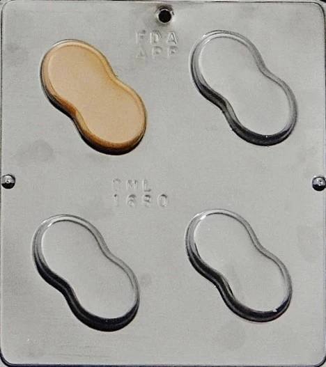 Peanut Butter Cookie Chocolate Mold