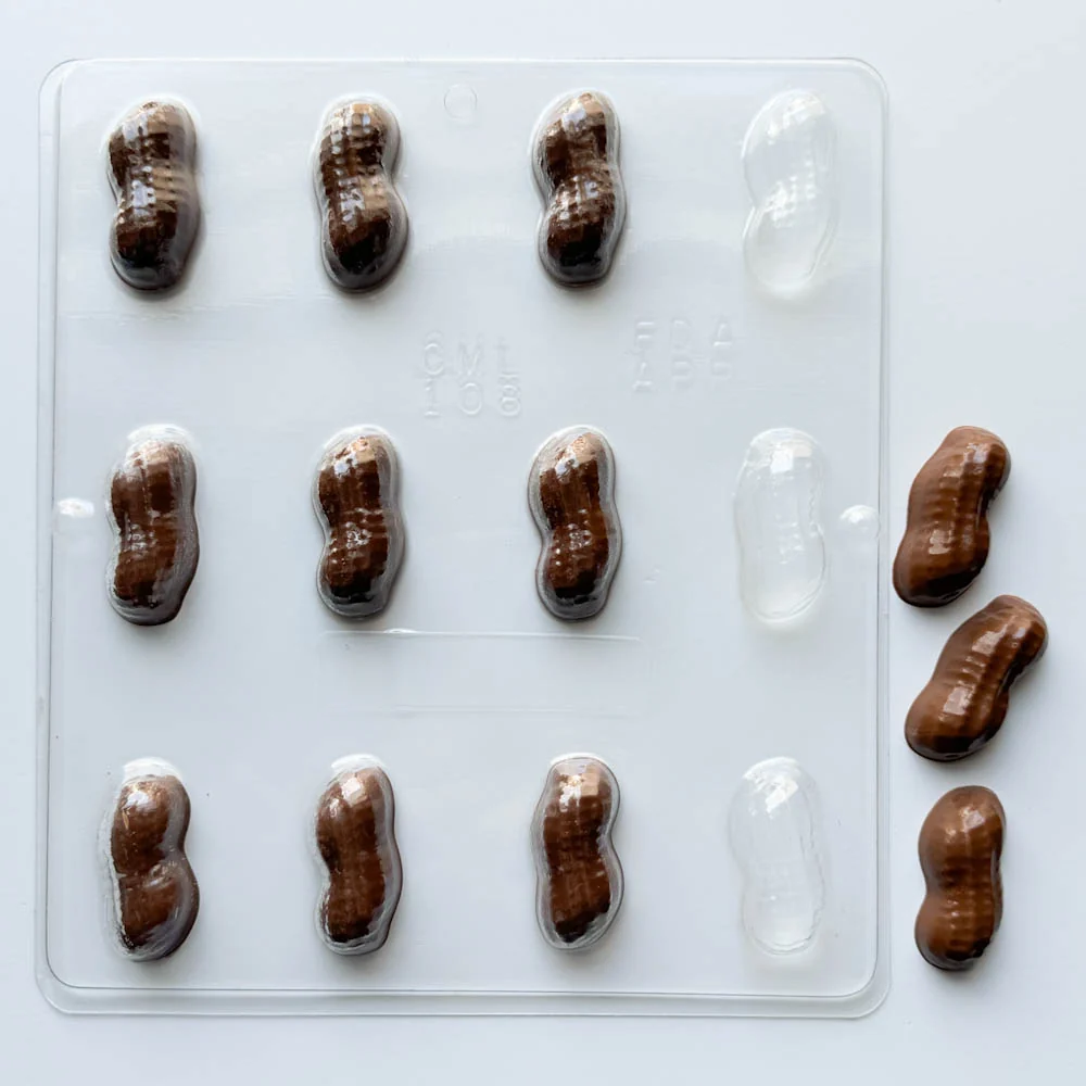 Peanut Shape Candy Mold