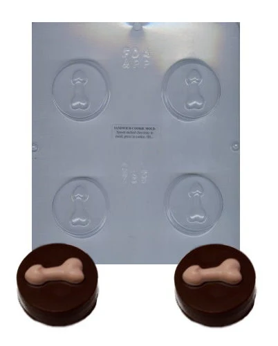 Penis Sandwich Cookie Candy Mold
