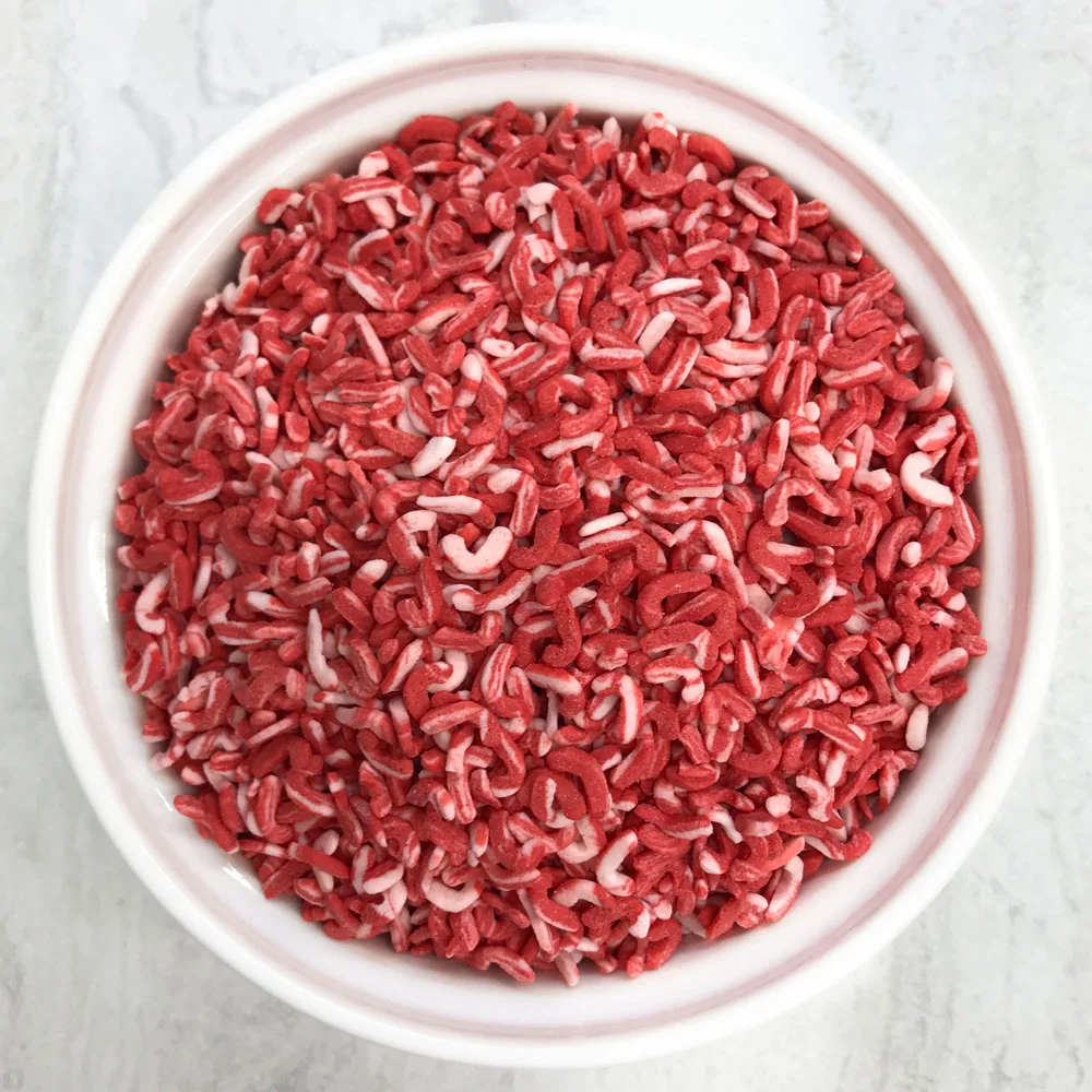 Peppermint Candy Cane Sprinkles