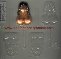 Piggy Face Pop Adult Mold
