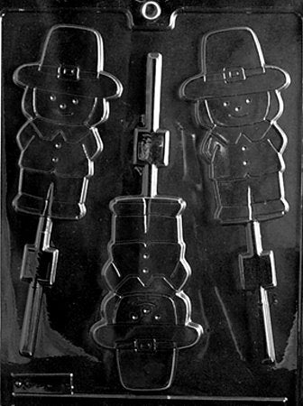 Pilgrim Boy Pop Candy Mold