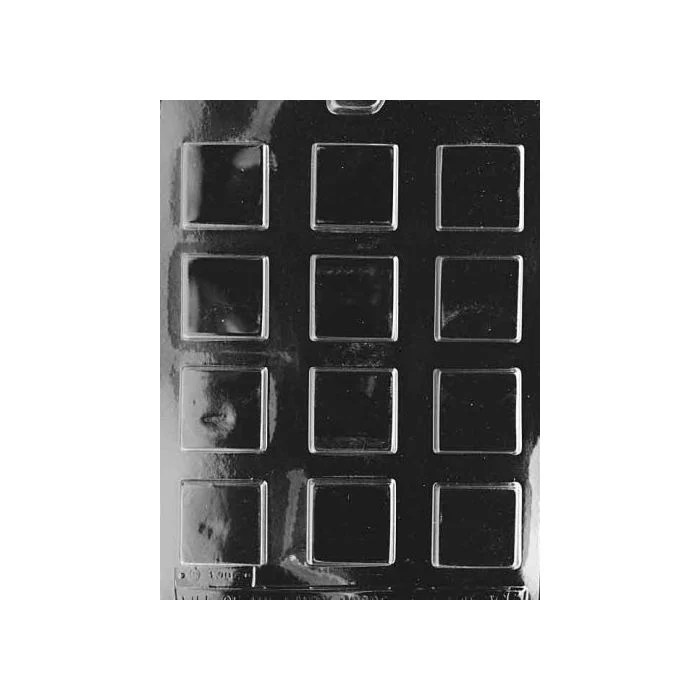 Plain Square Mints Chocolate Mold