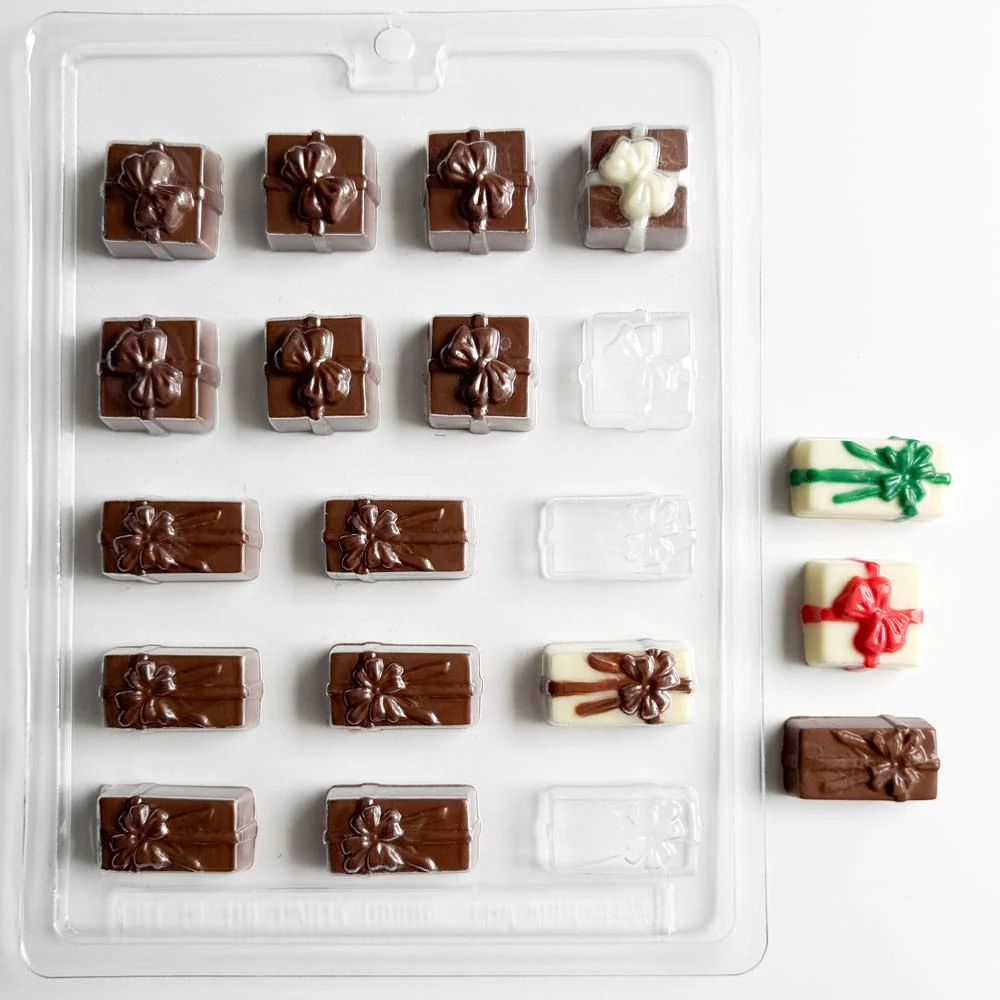 Presents With Bows Candy Mold