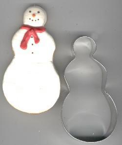 Primitive Snowman Cookie Cutter - Image 2