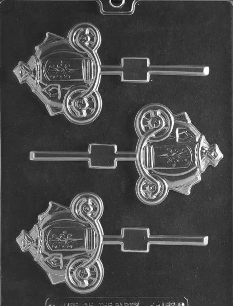 Princess Coach Pop Candy Mold - Image 2