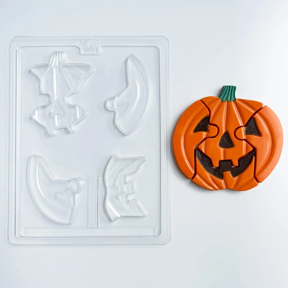 Pumpkin Puzzle Chocolate Mold