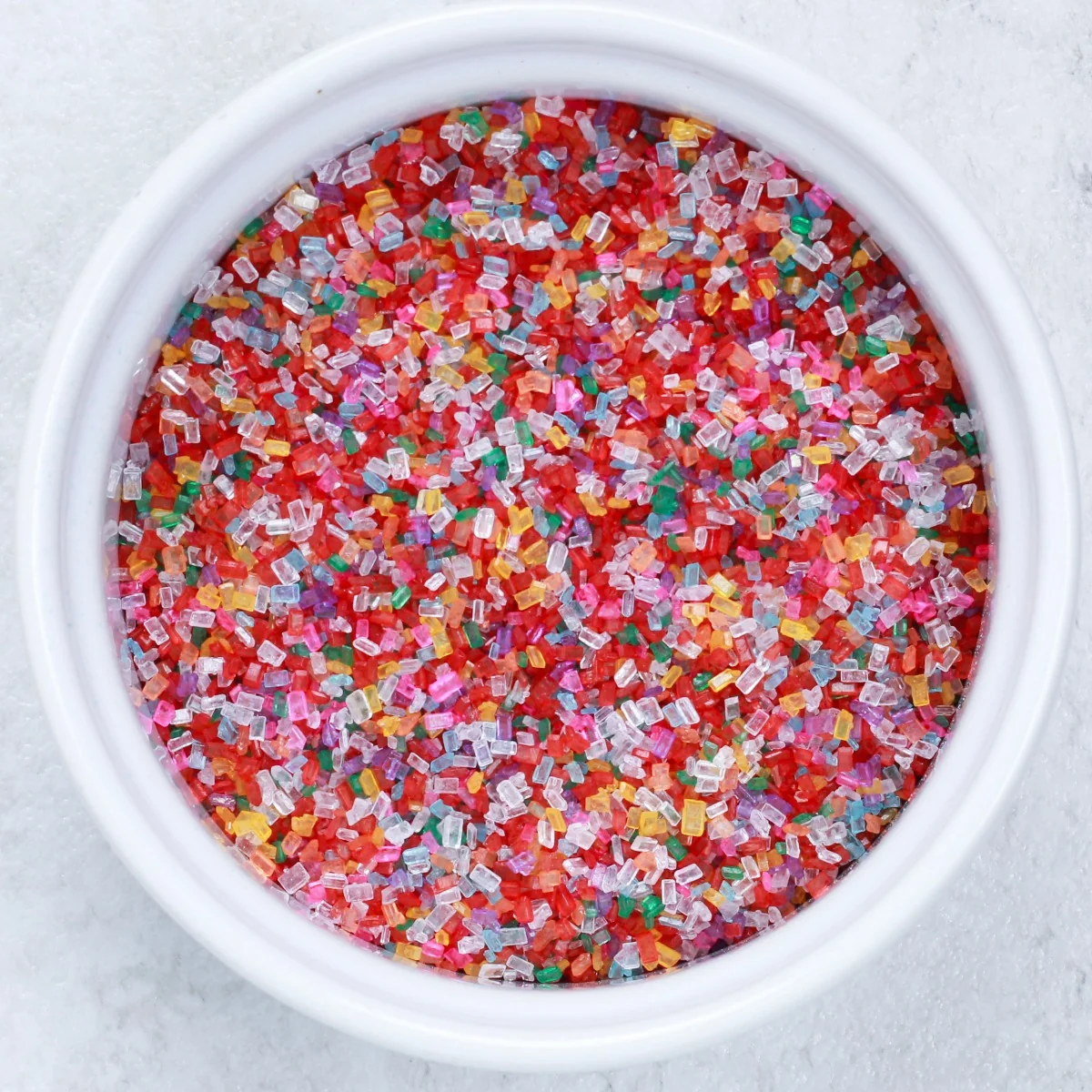 Rainbow Mix Coarse Sugar Crystals