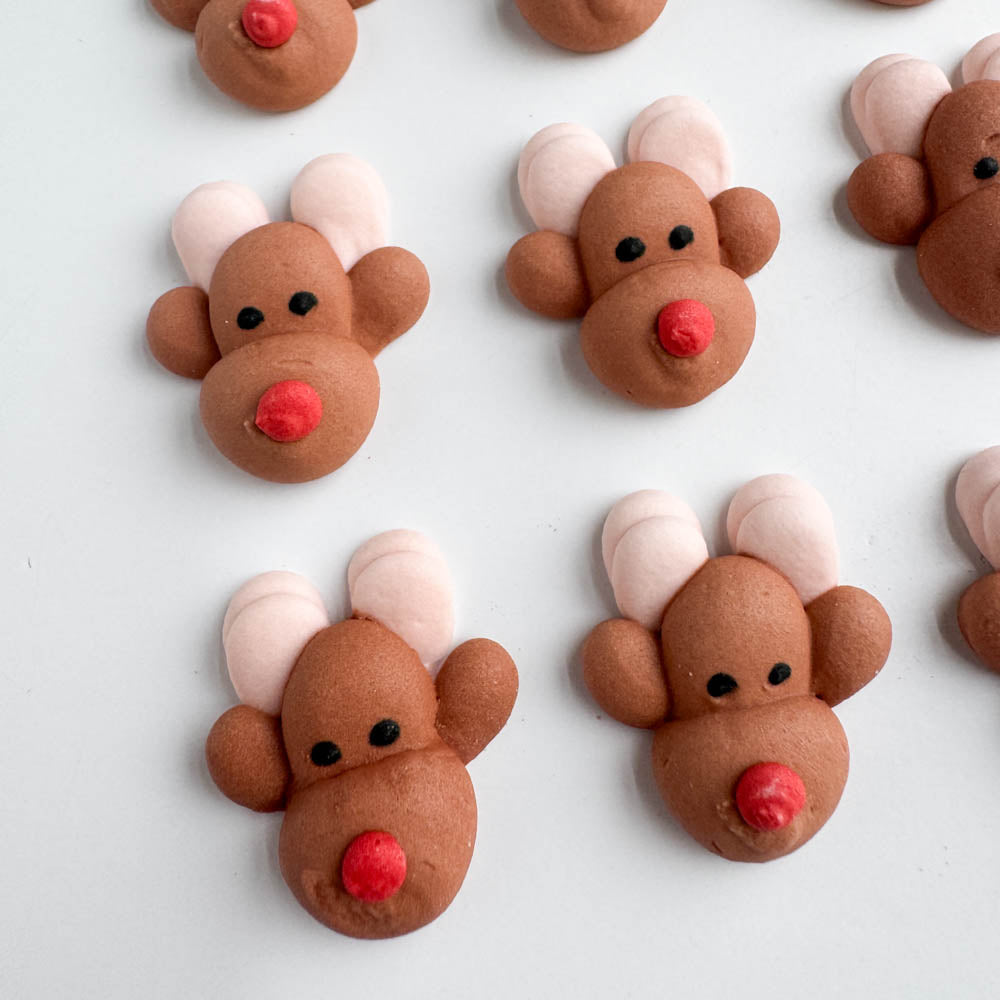 Reindeer Royal Icing Decorations - Image 3