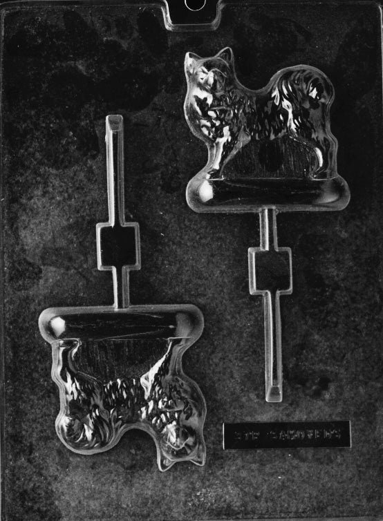 Samoyed Dog Pop Candy Mold