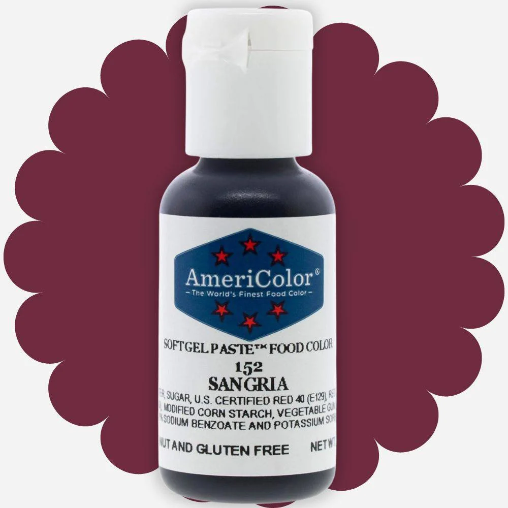 Sangria AmeriColor Gel Paste Food Color