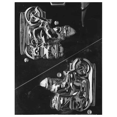 Santa On Motorcycle Candy Mold