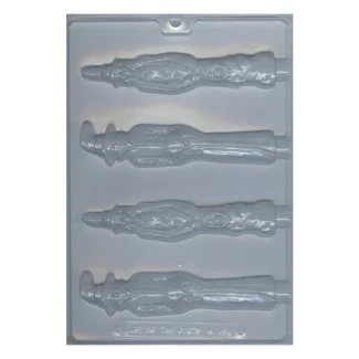 Scary Witch Pretzel Chocolate Mold