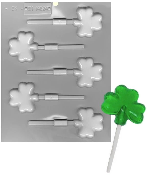 Shamrock Pop Hard Candy Mold