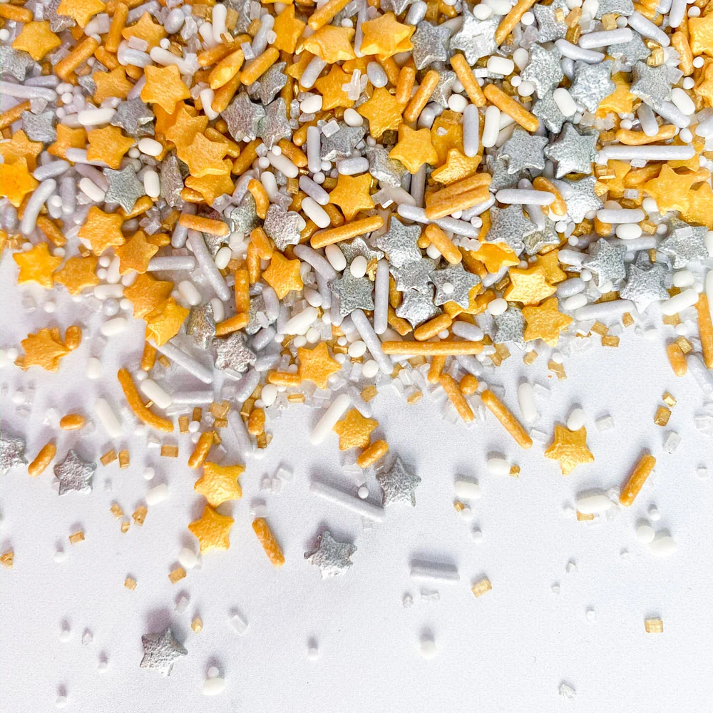 Silver And Gold Sprinkle Mix - Image 4