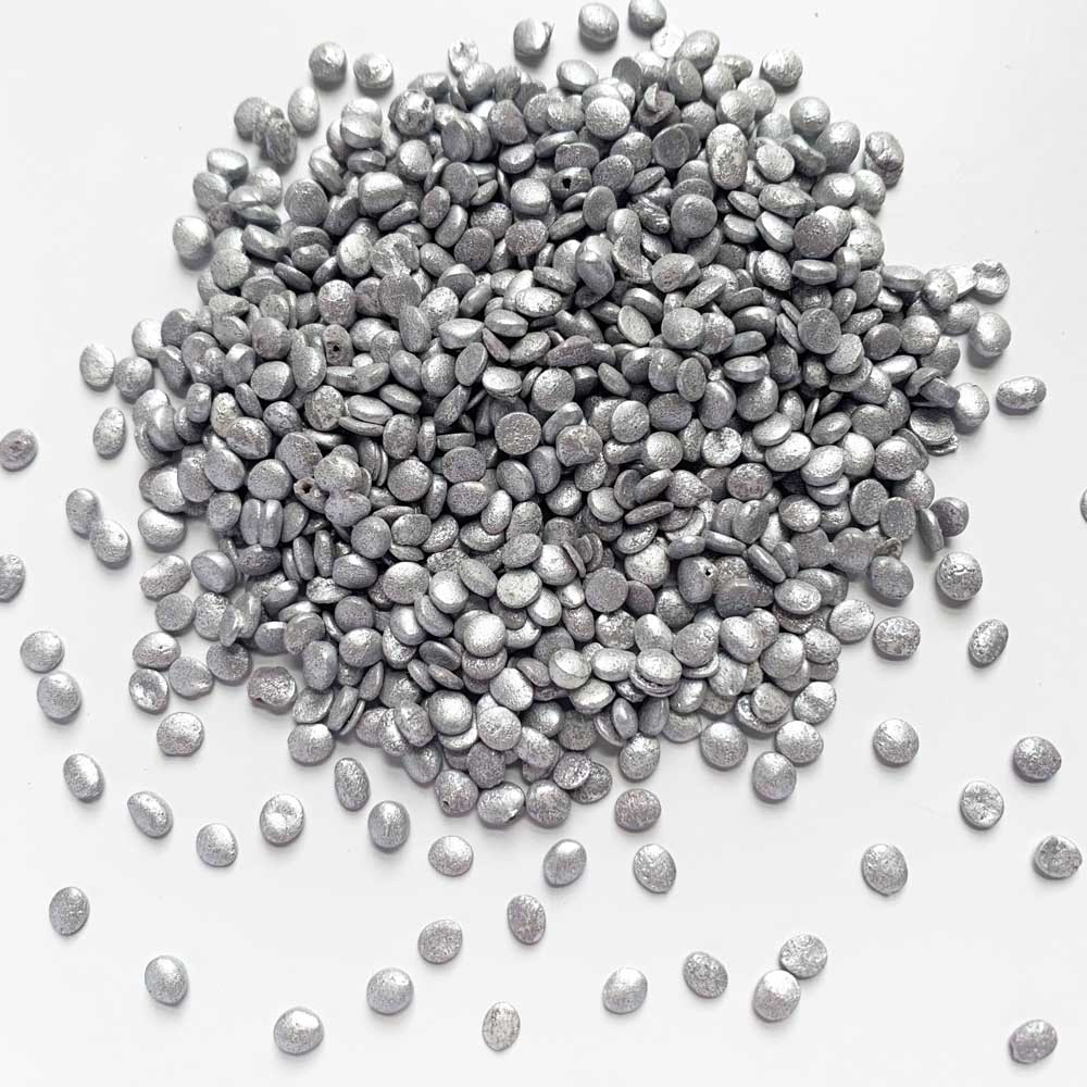 Silver Cake Sequins Sprinkles - Image 2