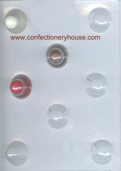 Small 3-D Bells Candy Mold