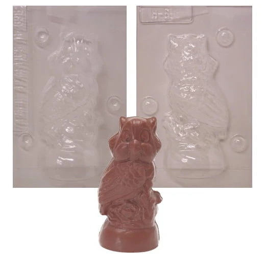 Small 3-D Owl Candy Mold