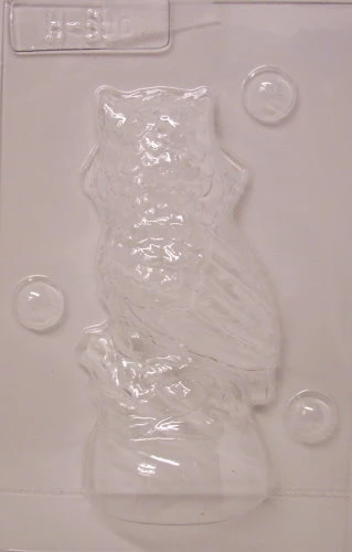 Small 3-D Owl Candy Mold - Image 3