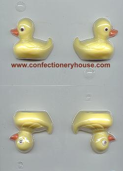 Small 3-D Rubber Ducky Candy Mold