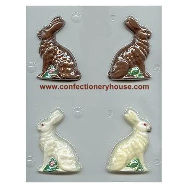Small 3D Sitting Bunny Candy Mold