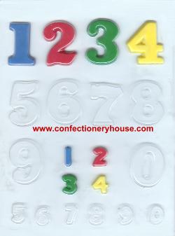 Small And Large Numbers Mold