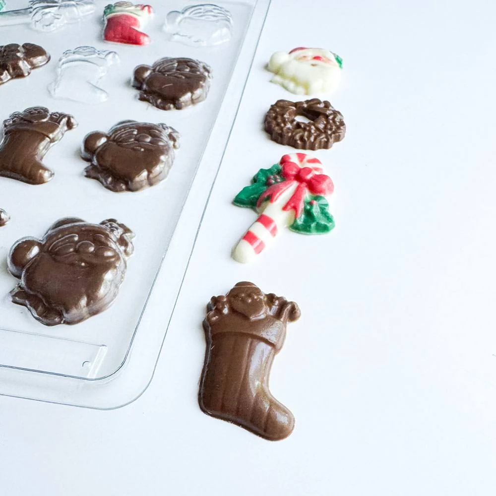 Small Christmas Assortment Candy Mold - Image 3