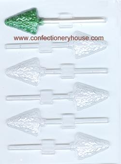 Small Christmas Tree Pop Candy Mold