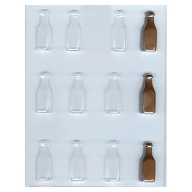 Small Cordial Liquor Bottle Candy Mold