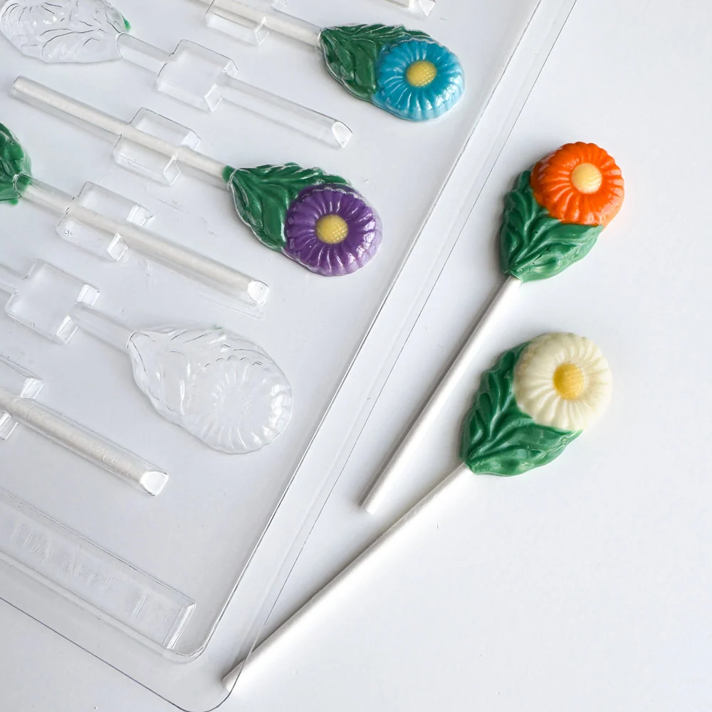 Small Daisy Pop Candy Mold - Image 3