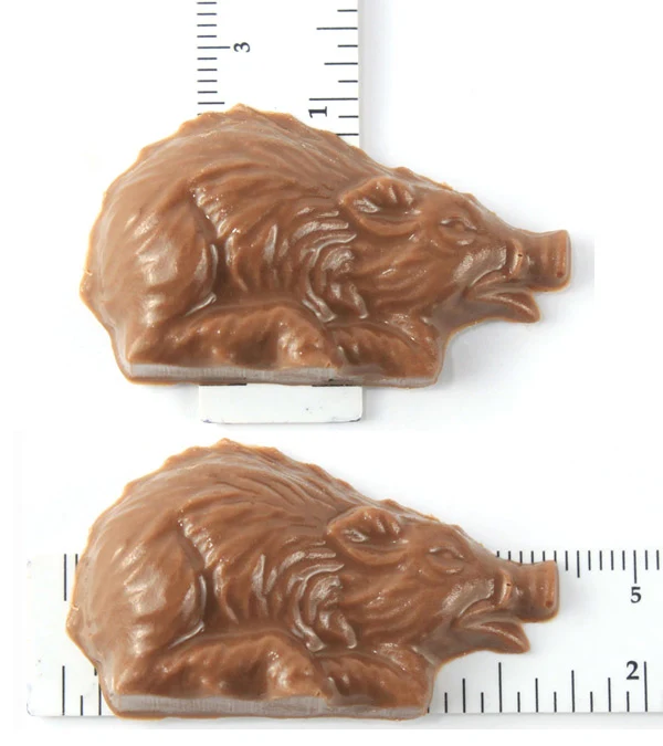Small Razor Back Pig Candy Mold - Image 2