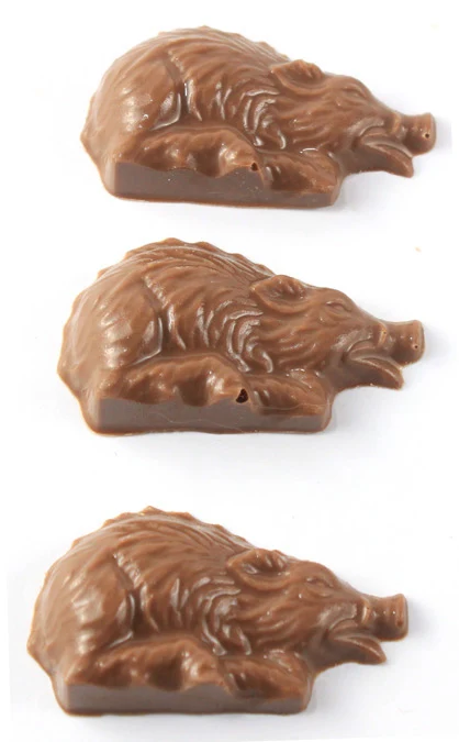 Small Razor Back Pig Candy Mold - Image 3