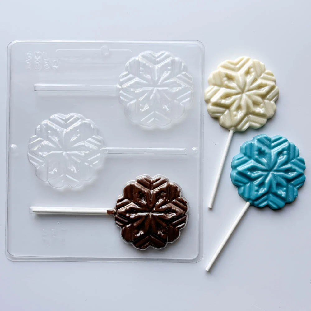 Snowflake Lollipop Candy Mold