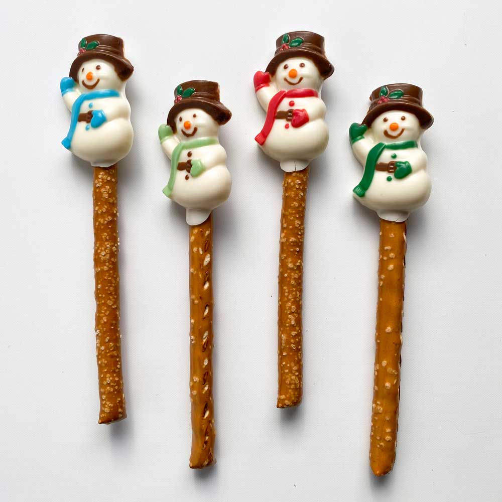 Snowman Pretzel Rod Candy Mold - Image 6